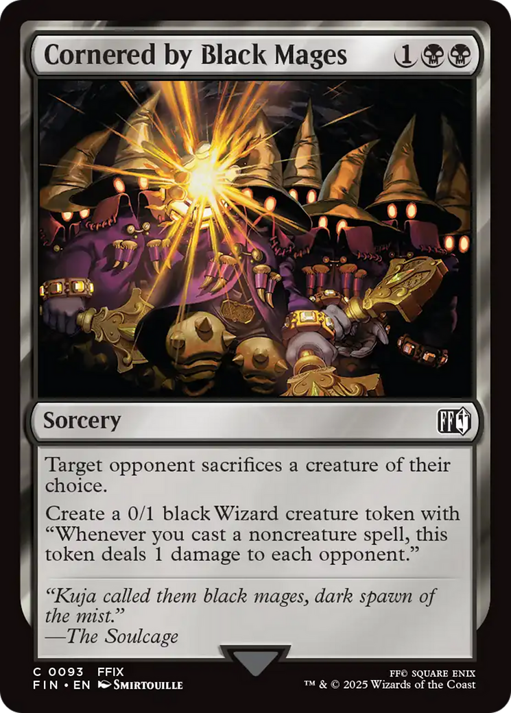 Cornered by Black Mages [FINAL FANTASY] | Card Citadel