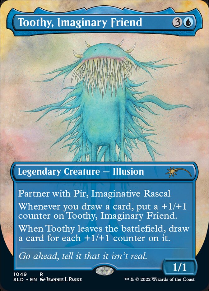 Toothy, Imaginary Friend (Borderless) [Secret Lair Drop Series] | Card Citadel