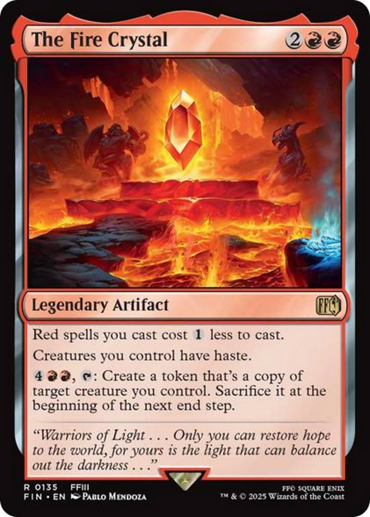 The Fire Crystal [FINAL FANTASY] | Card Citadel