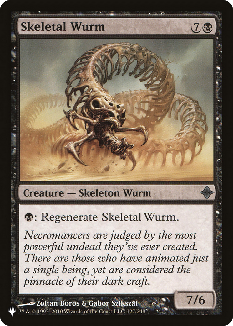 Skeletal Wurm [The List] | Card Citadel