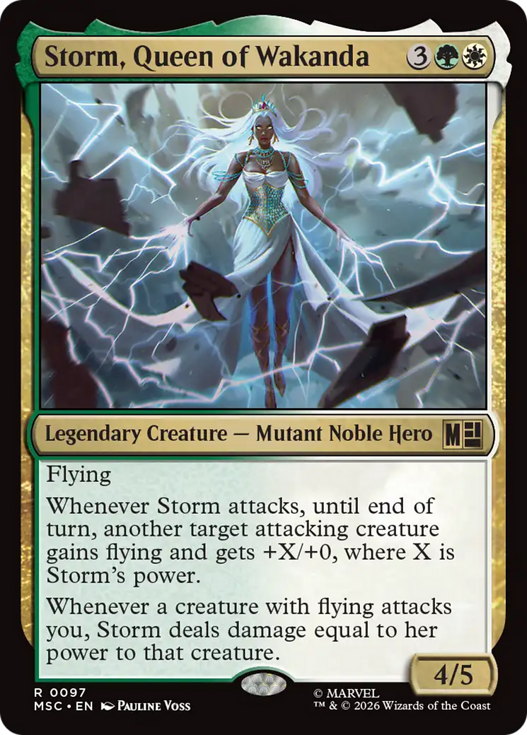 Storm, Queen of Wakanda [Marvel Super Heroes Commander] | Card Citadel