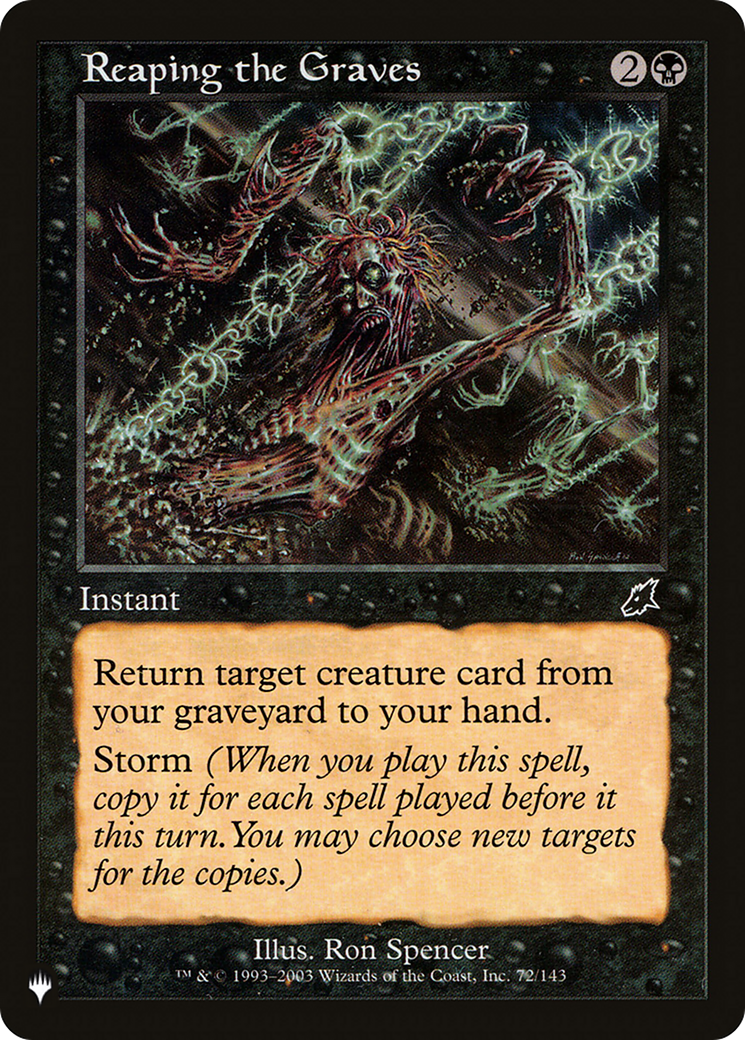 Reaping the Graves [The List Reprints] | Card Citadel