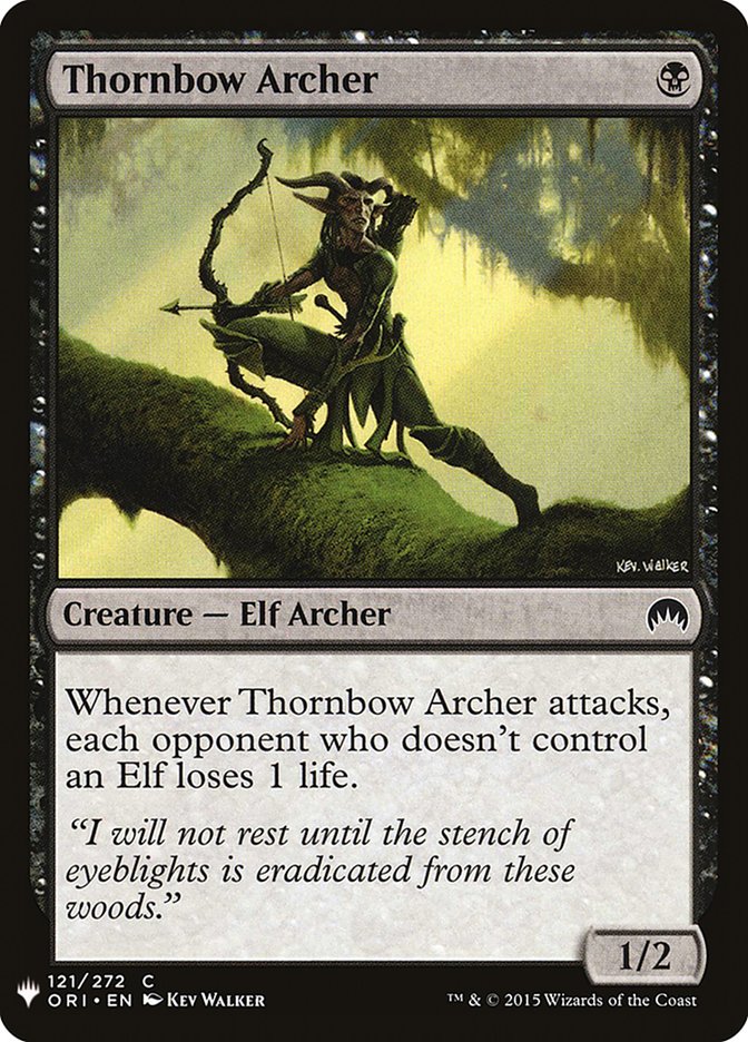 Thornbow Archer [Mystery Booster] | Card Citadel