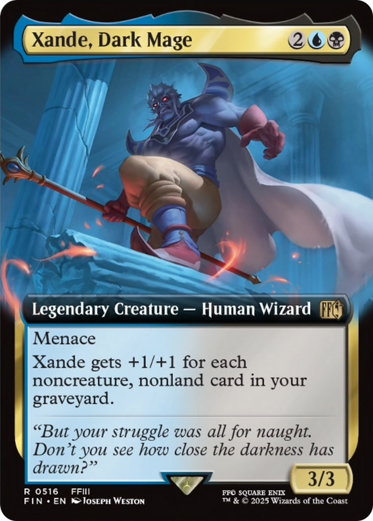 Xande, Dark Mage (Extended Art) [FINAL FANTASY] | Card Citadel