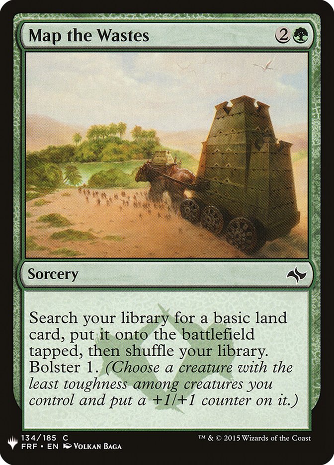 Map the Wastes [Mystery Booster] | Card Citadel