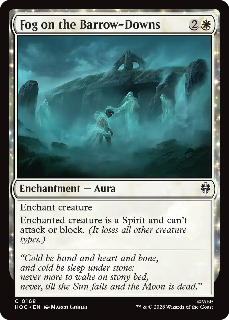 Fog on the Barrow-Downs [The Hobbit: Eternal-Legal] | Card Citadel