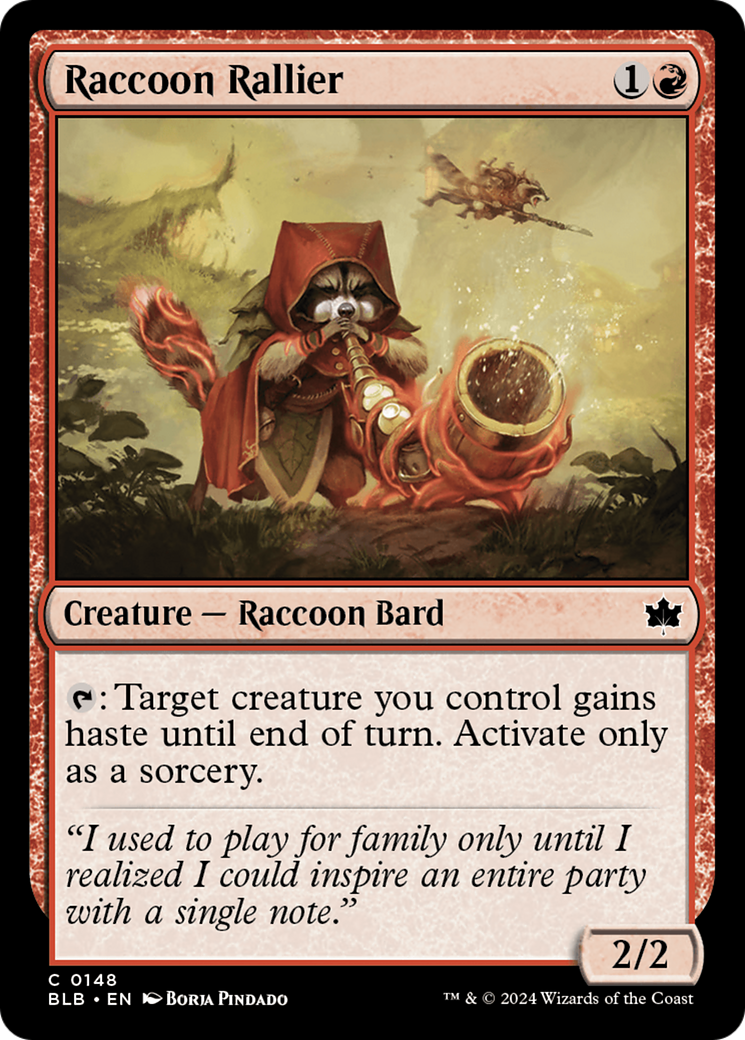 Raccoon Rallier [Bloomburrow] | Card Citadel