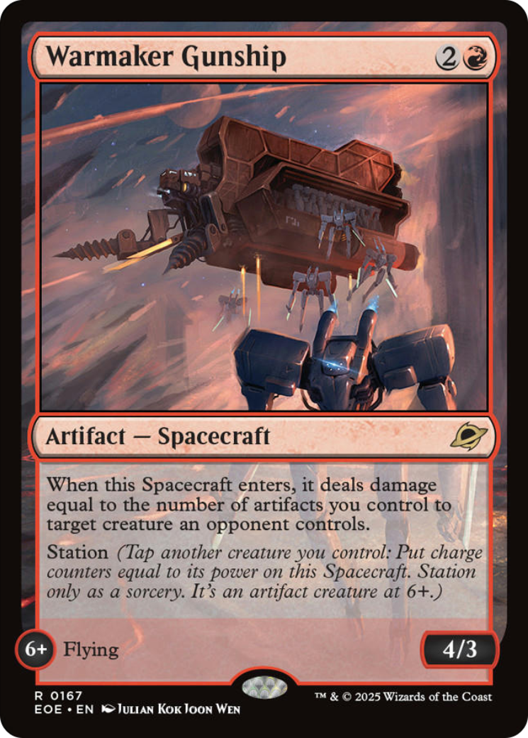 Warmaker Gunship [Edge of Eternities] | Card Citadel