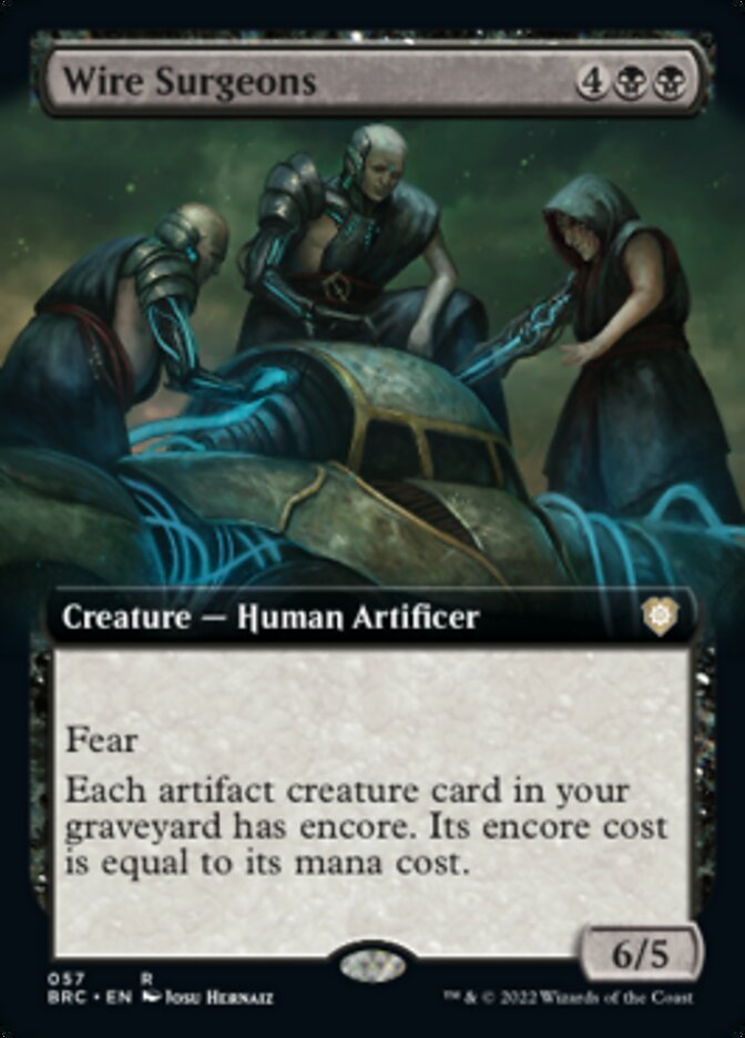 Wire Surgeons (Extended Art) [The Brothers' War Commander] | Card Citadel