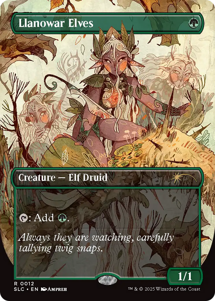 Llanowar Elves [Secret Lair Countdown Kit] | Card Citadel