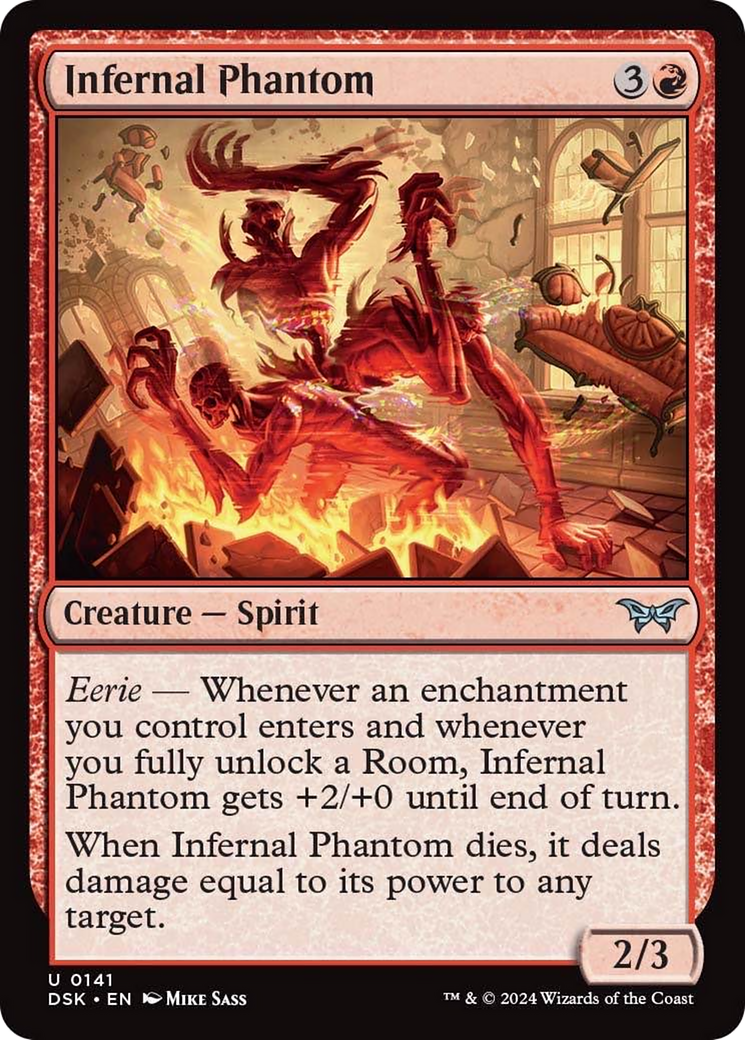 Infernal Phantom [Duskmourn: House of Horror] | Card Citadel