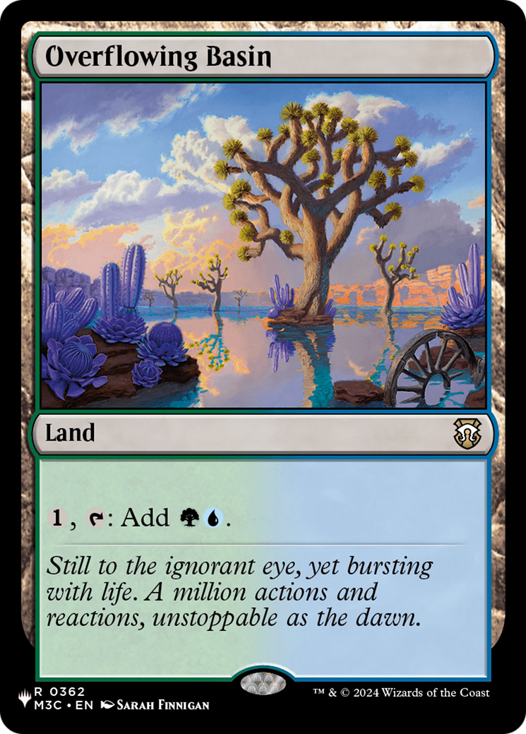 Overflowing Basin (M3C) [The List] | Card Citadel