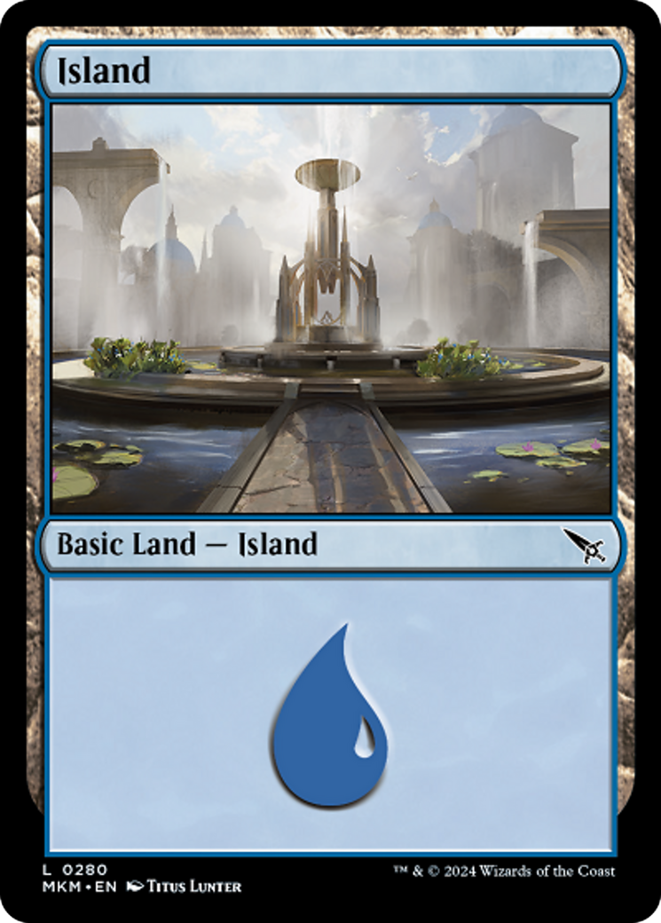 Island (0280) [Murders at Karlov Manor] | Card Citadel