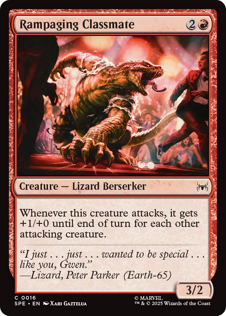 Rampaging Classmate [Marvel's Spider-Man: Eternal-Legal] | Card Citadel