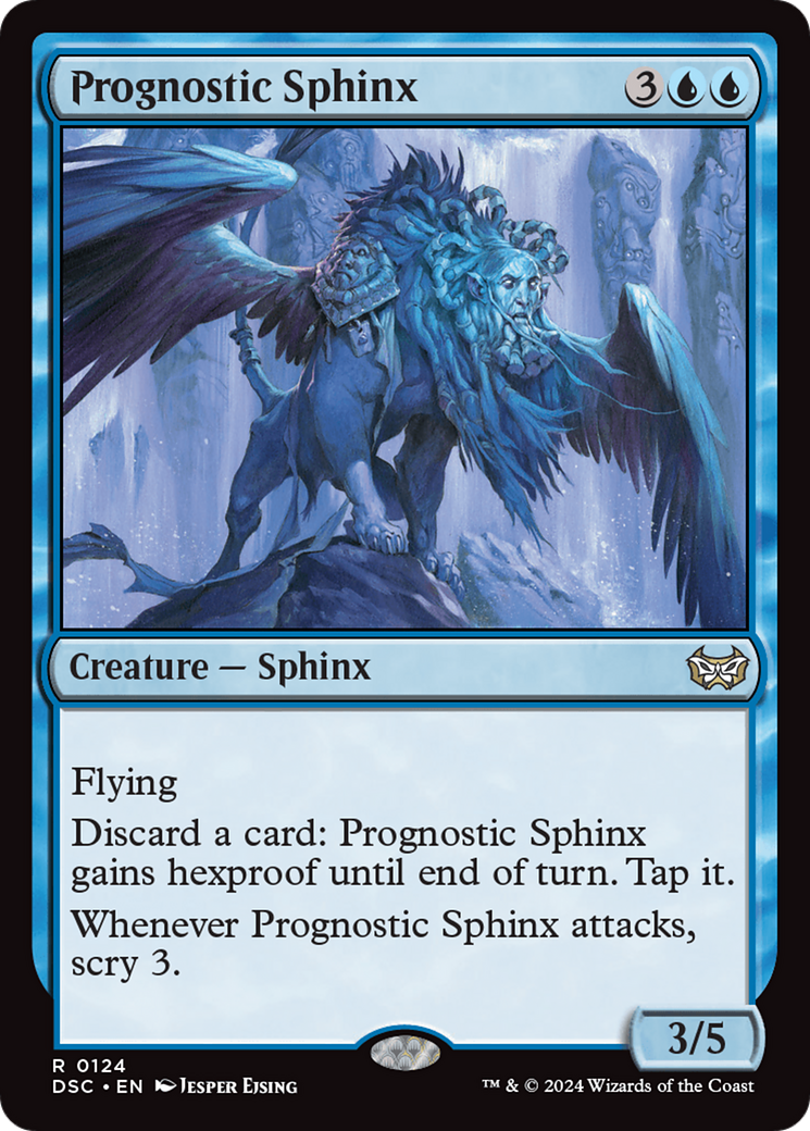 Prognostic Sphinx [Duskmourn: House of Horror Commander] | Card Citadel