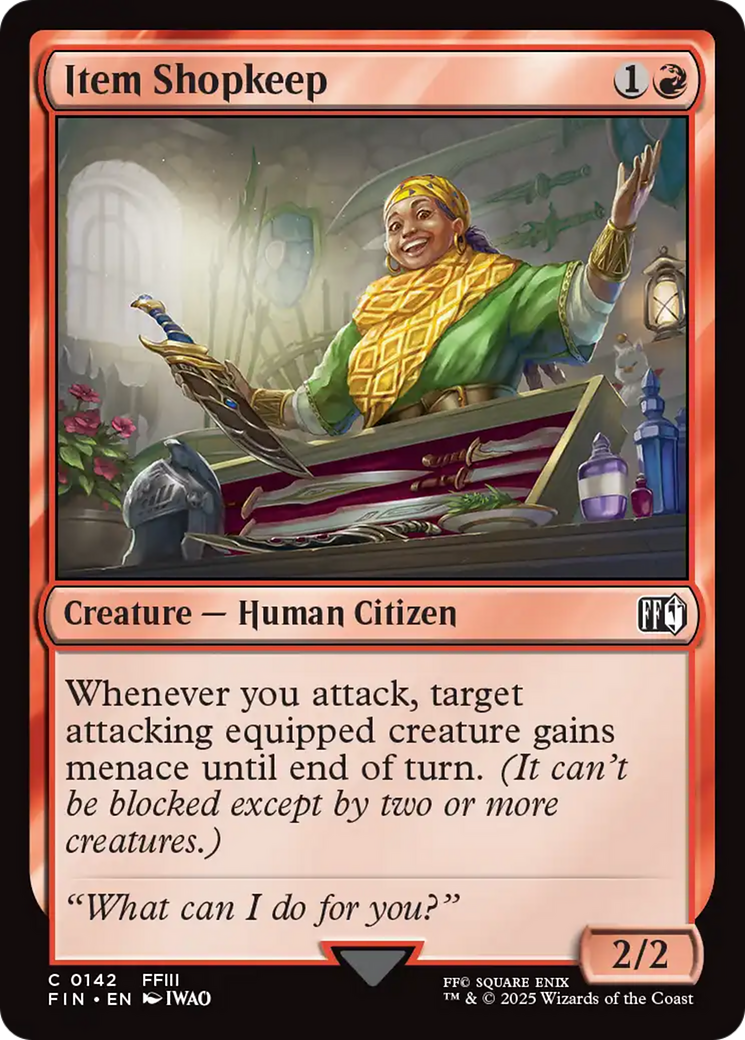 Item Shopkeep [FINAL FANTASY] | Card Citadel