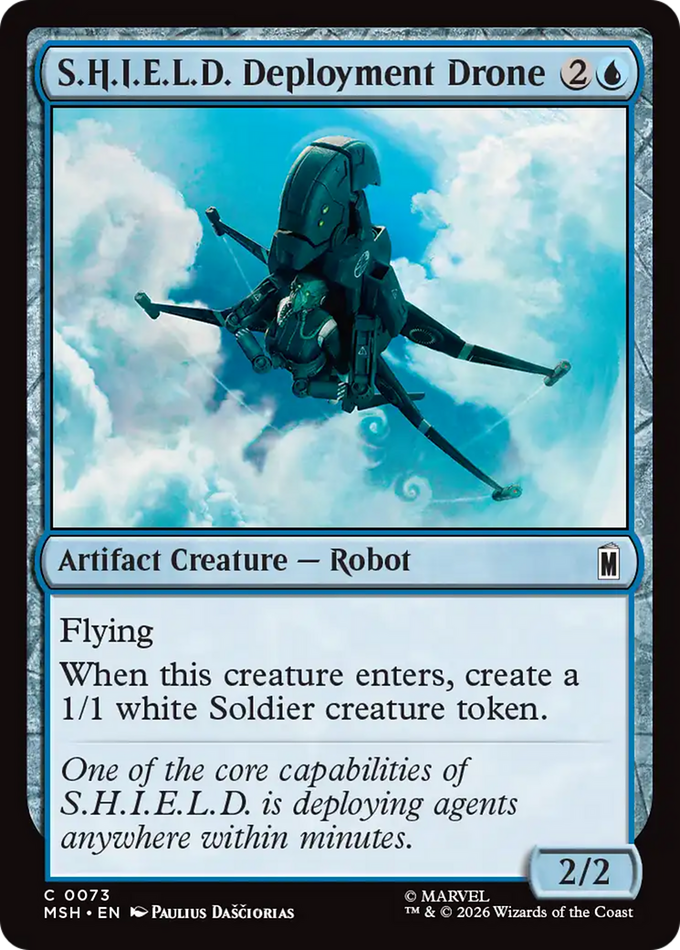 S.H.I.E.L.D. Deployment Drone [Marvel Super Heroes] | Card Citadel