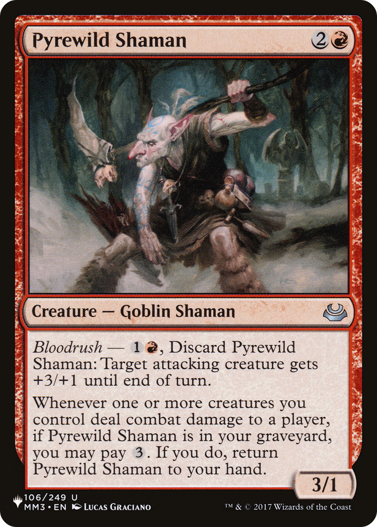 Pyrewild Shaman [The List Reprints] | Card Citadel