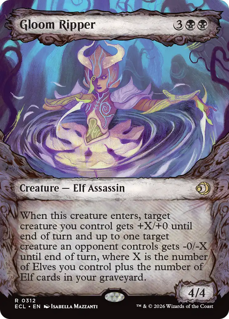 Gloom Ripper (Showcase) [Lorwyn Eclipsed] | Card Citadel