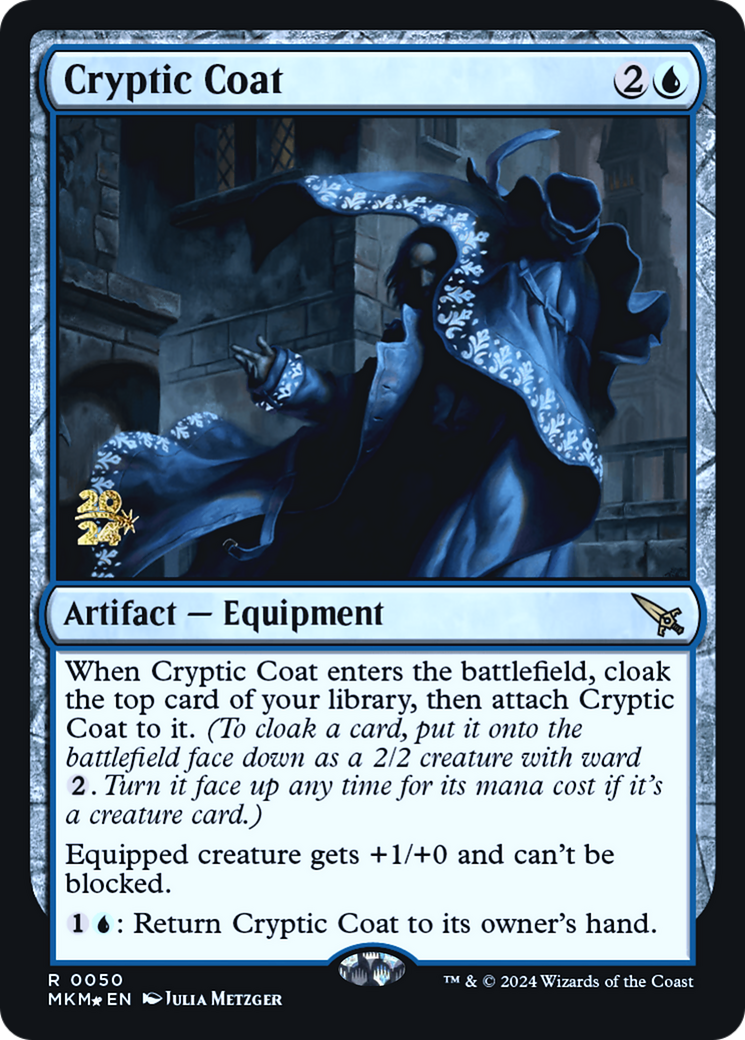 Cryptic Coat [Murders at Karlov Manor Prerelease Promos] | Card Citadel