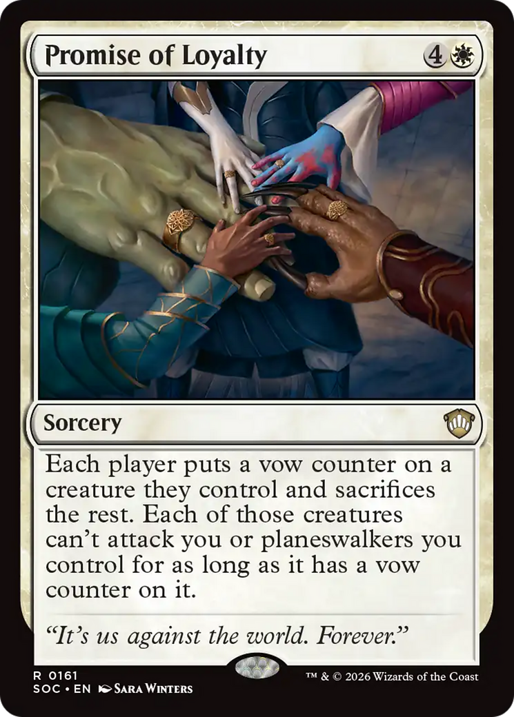Promise of Loyalty [Secrets of Strixhaven Commander] | Card Citadel