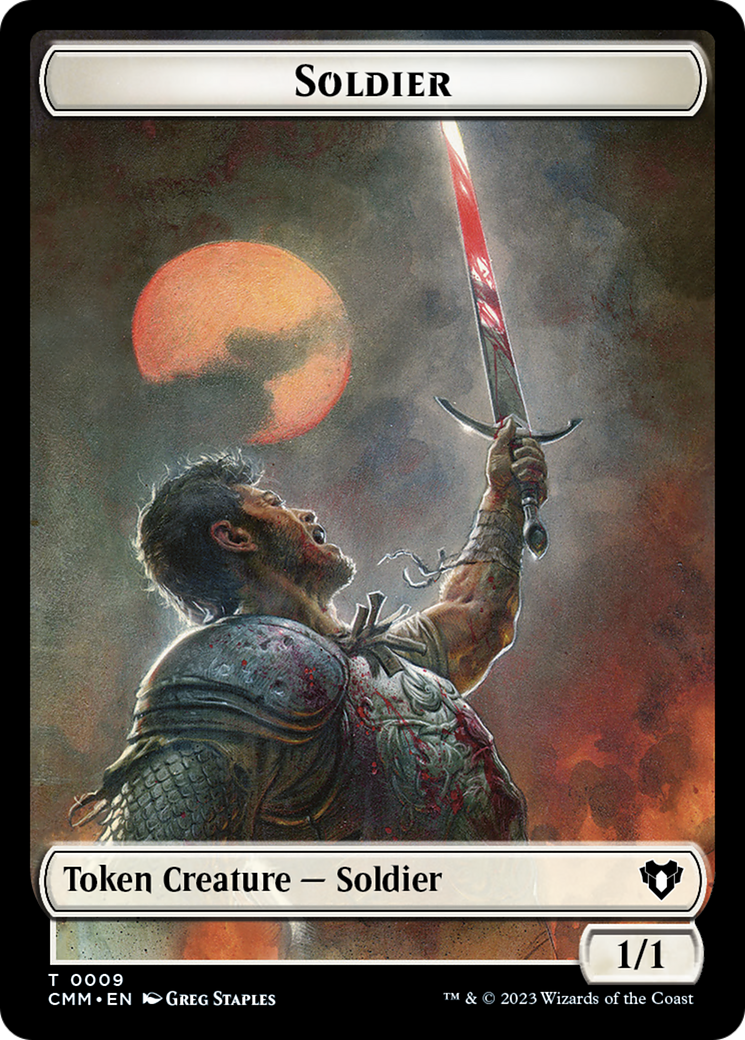 Soldier Token [Commander Masters Tokens] | Card Citadel