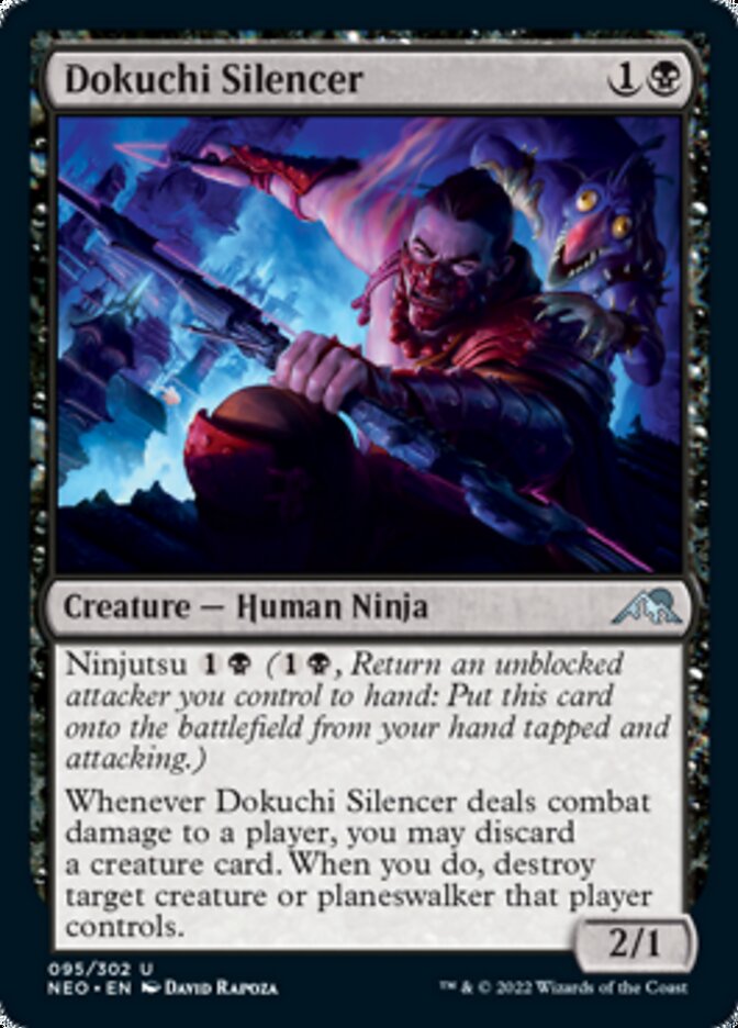 Dokuchi Silencer [Kamigawa: Neon Dynasty] | Card Citadel