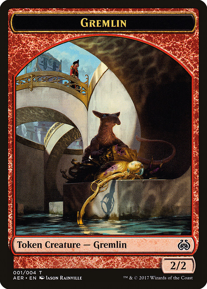 Gremlin Token [Aether Revolt Tokens] | Card Citadel