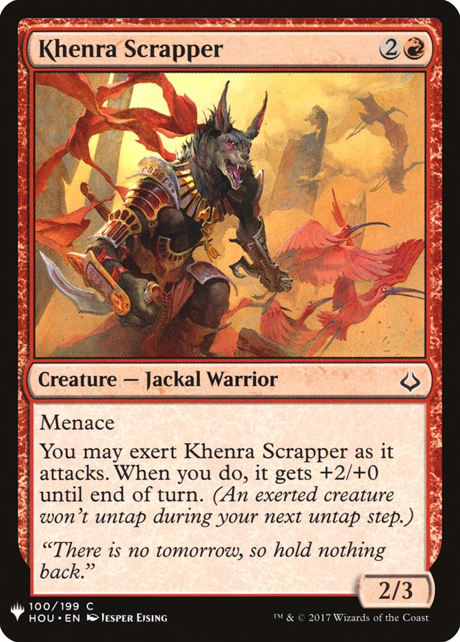 Khenra Scrapper [Mystery Booster] | Card Citadel