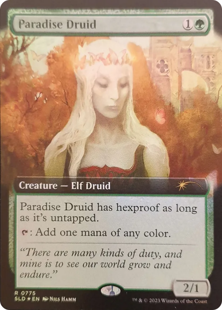 Paradise Druid (Extended Art) [Secret Lair Drop Series] | Card Citadel