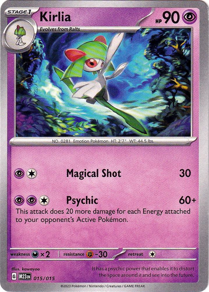 Kirlia (015/015) [McDonald's Promos: 2023 Collection] | Card Citadel