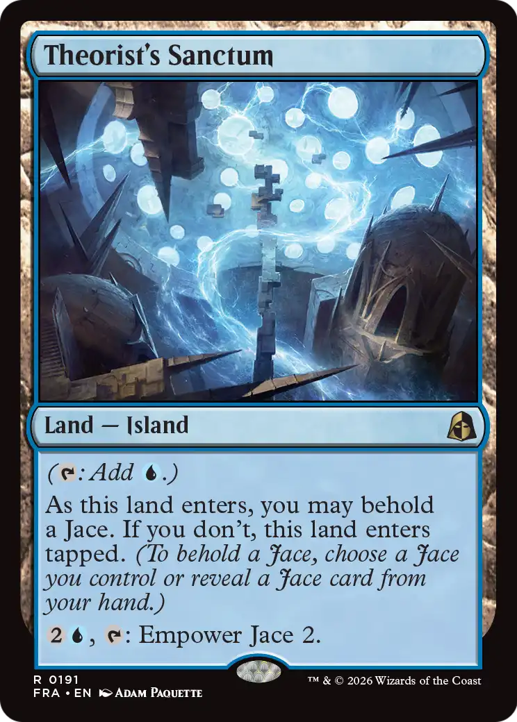 Theorist's Sanctum [Reality Fracture] | Card Citadel