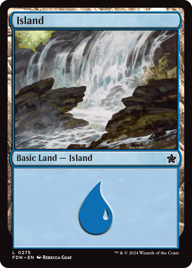 Island (0275) [Foundations] | Card Citadel