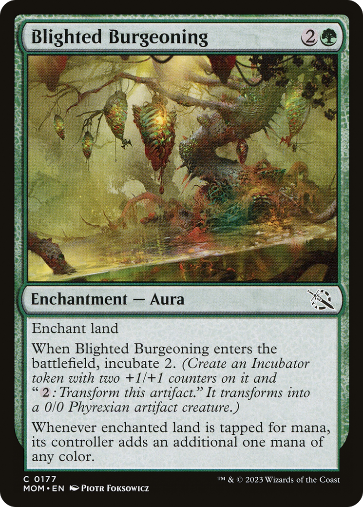 Blighted Burgeoning [March of the Machine] | Card Citadel