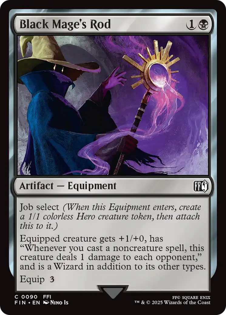 Black Mage's Rod [FINAL FANTASY] | Card Citadel