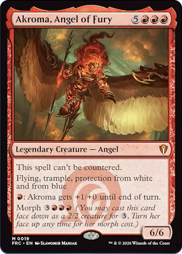 Akroma, Angel of Fury [Reality Fracture Commander] | Card Citadel