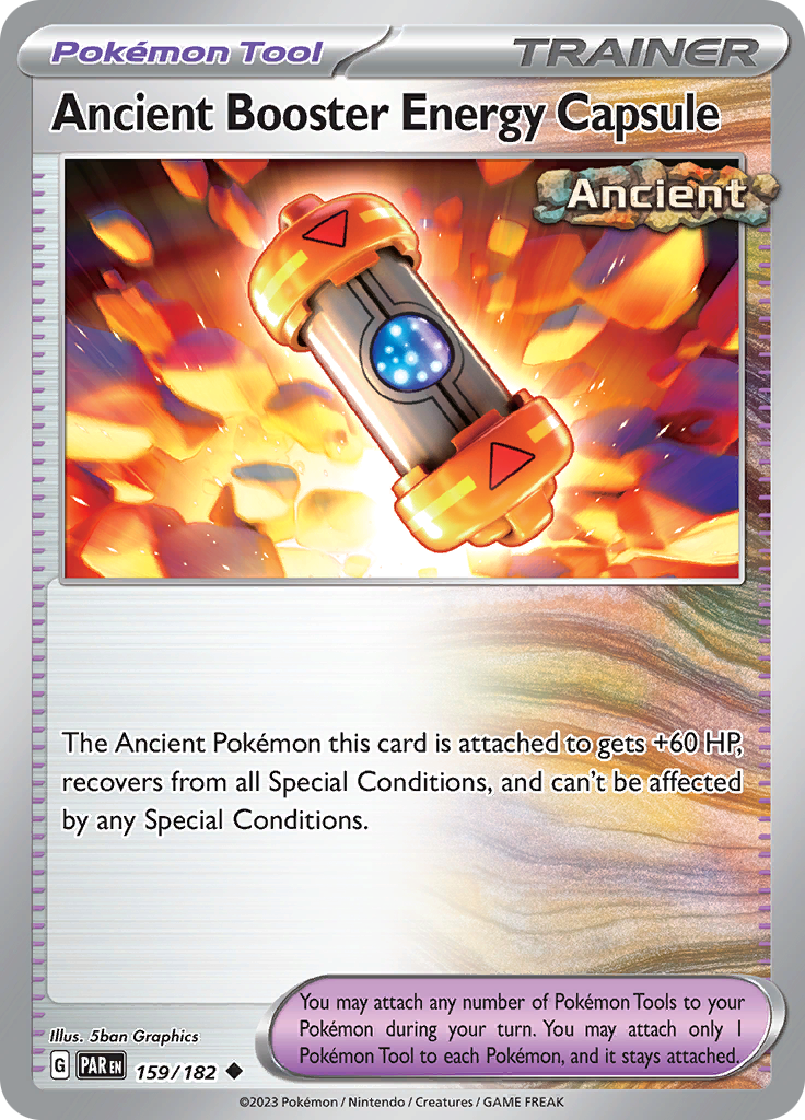 Ancient Booster Energy Capsule (159/182) [Scarlet & Violet: Paradox Rift] | Card Citadel