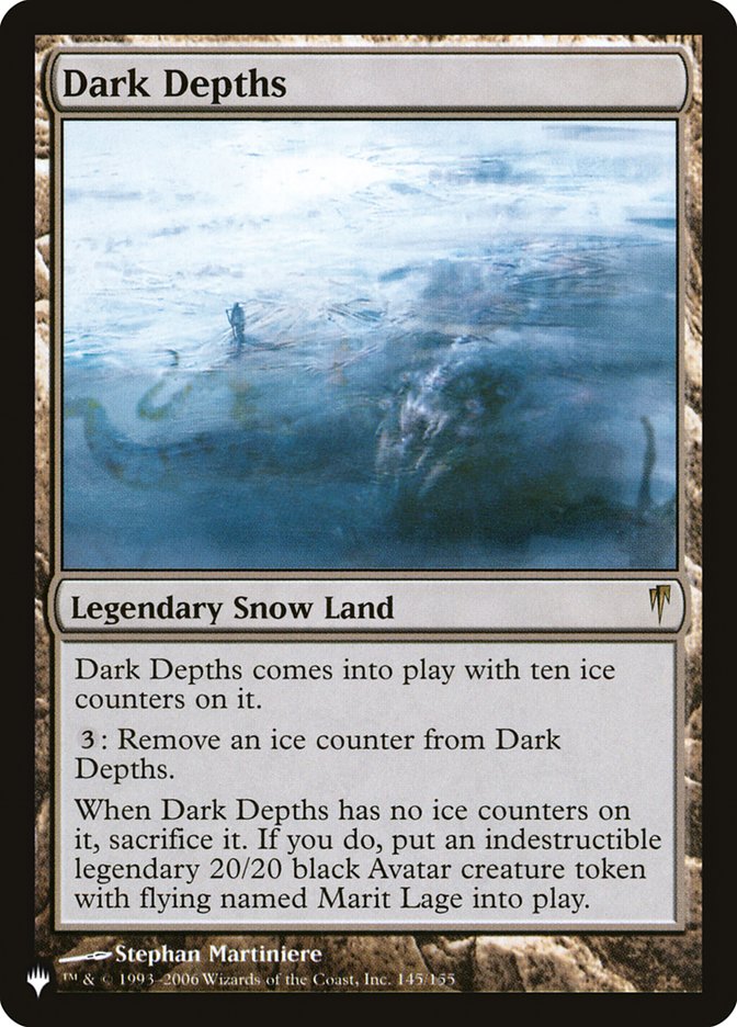 Dark Depths [The List] | Card Citadel