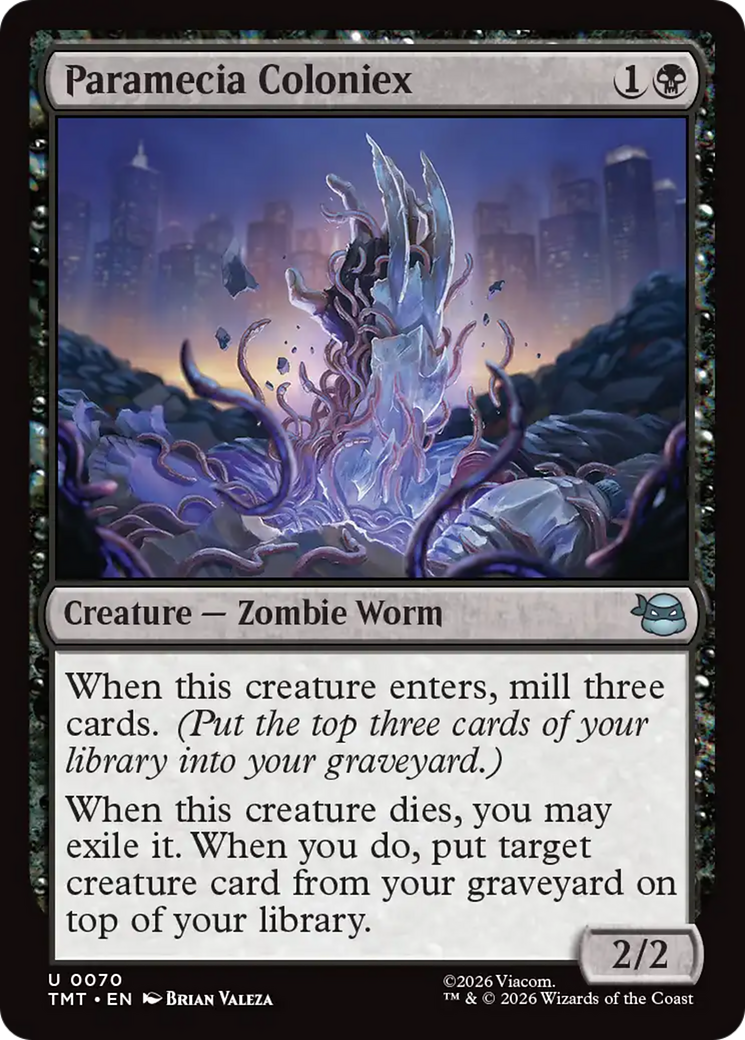 Paramecia Coloniex [Teenage Mutant Ninja Turtles] | Card Citadel