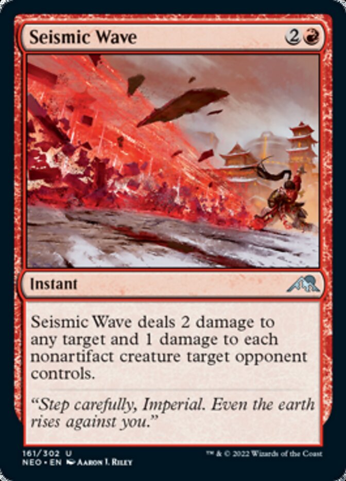 Seismic Wave [Kamigawa: Neon Dynasty] | Card Citadel