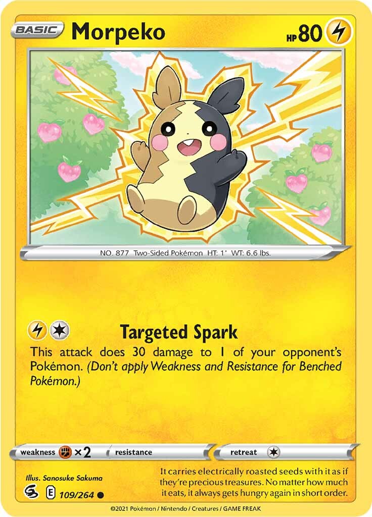 Morpeko (109/264) [Sword & Shield: Fusion Strike] | Card Citadel