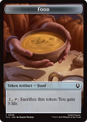 Food (0020) // Ally (0007) Double-Sided Token [Avatar: The Last Airbender Tokens] | Card Citadel