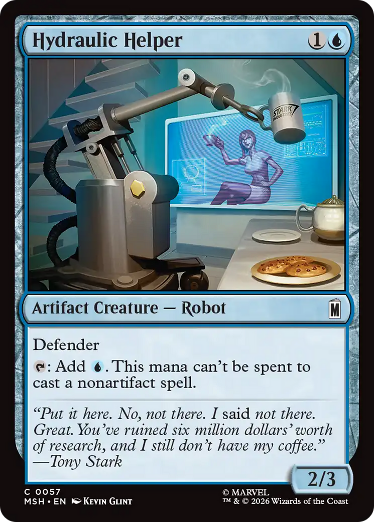 Hydraulic Helper [Marvel Super Heroes] | Card Citadel