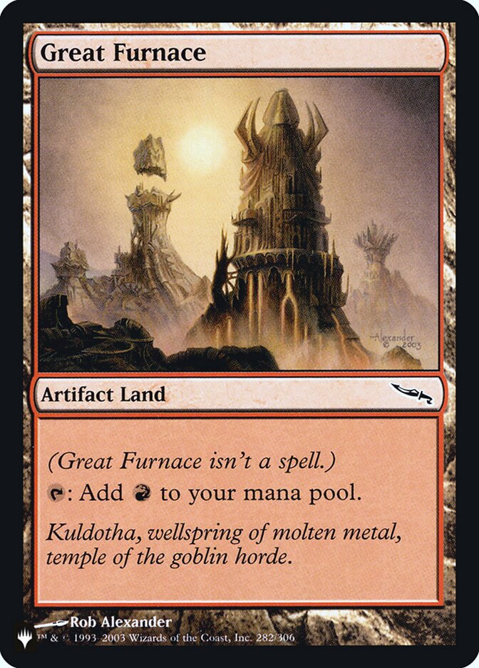 Great Furnace [Secret Lair: Heads I Win, Tails You Lose] | Card Citadel