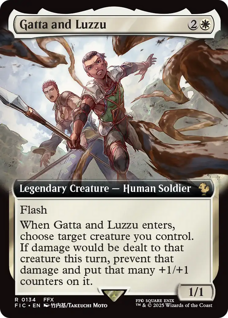 Gatta and Luzzu (Extended Art) [FINAL FANTASY Commander] | Card Citadel
