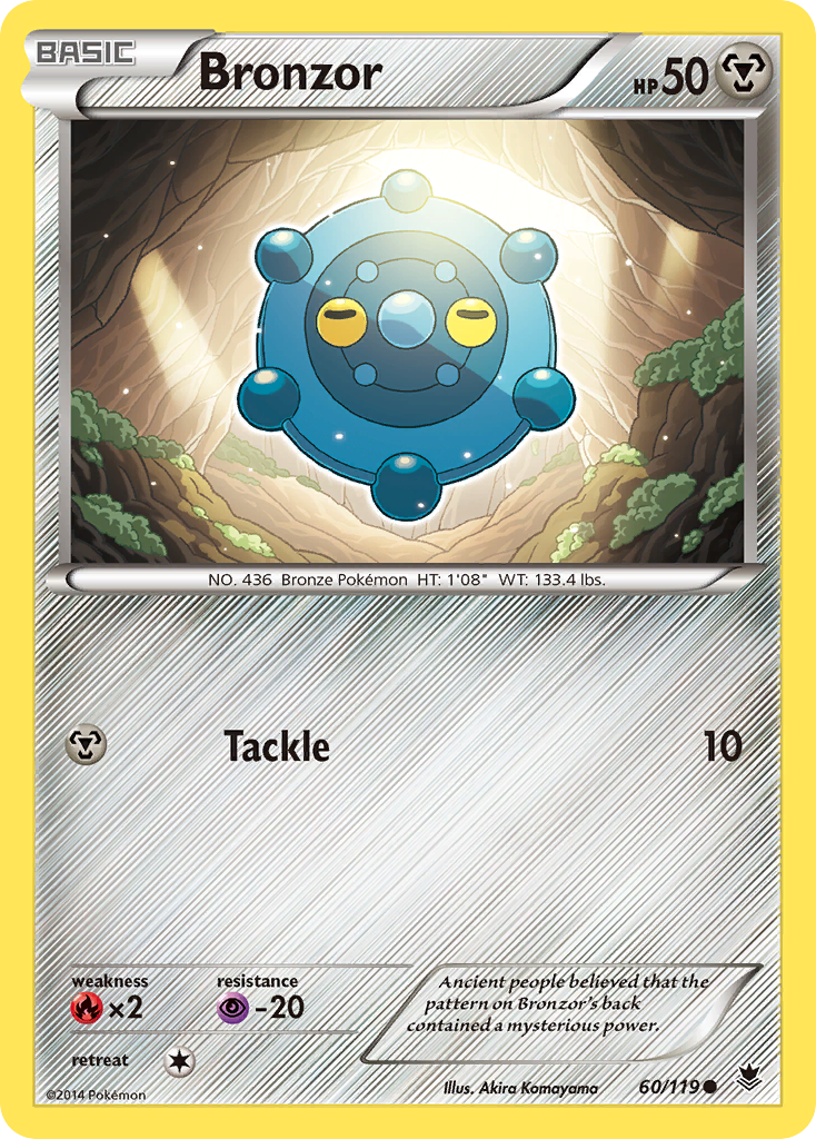 Bronzor (60/119) [XY: Phantom Forces] | Card Citadel
