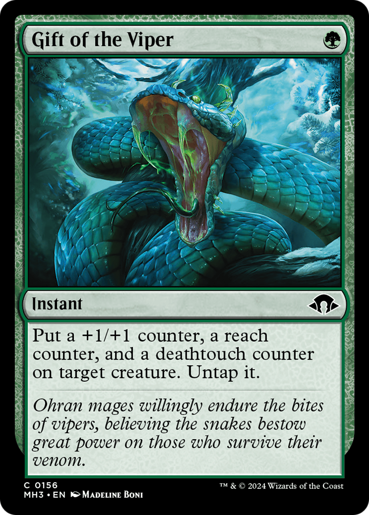 Gift of the Viper [Modern Horizons 3] | Card Citadel