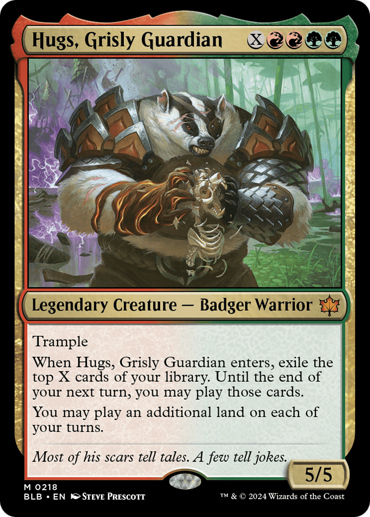 Hugs, Grisly Guardian [Bloomburrow] | Card Citadel