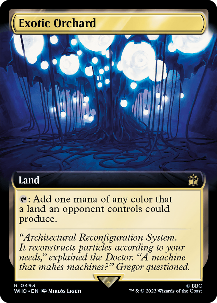 Exotic Orchard (Extended Art) [Doctor Who] | Card Citadel