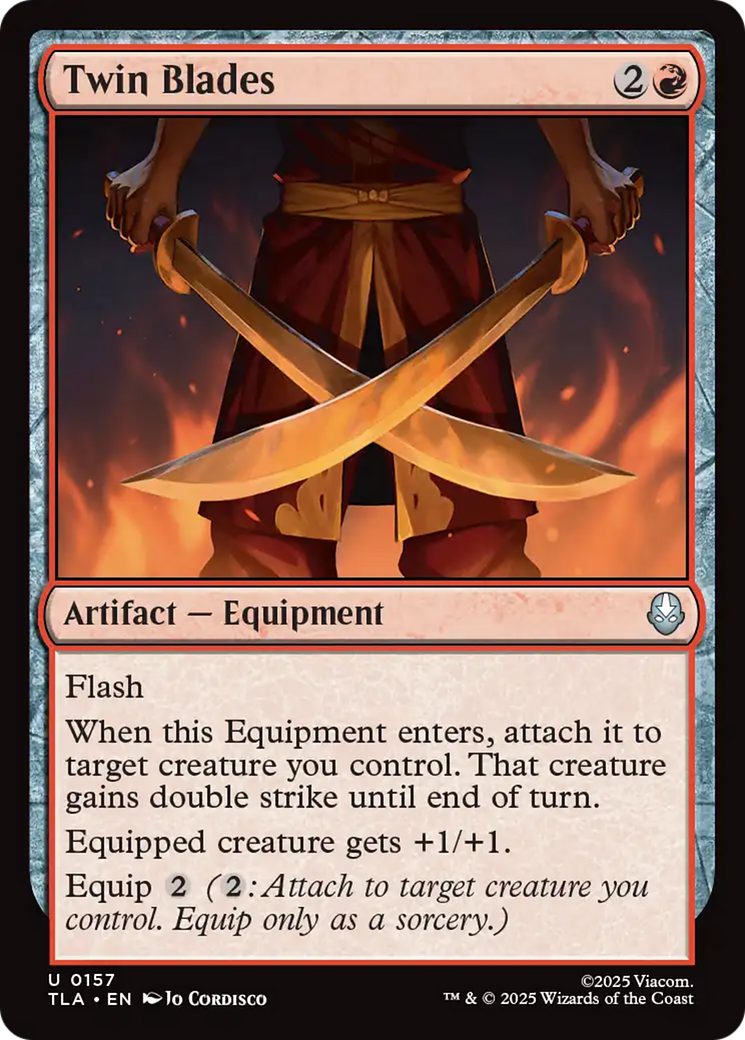 Twin Blades [Avatar: The Last Airbender] | Card Citadel